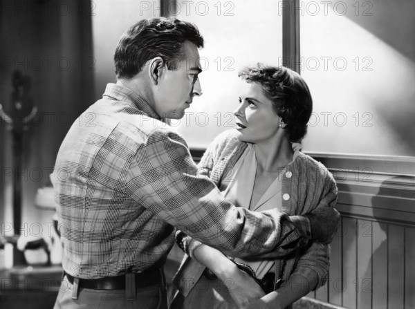 Michael Whalen, Doris Nolan, on-set of the film, "The Man I Marry", Universal Pictures, 1936