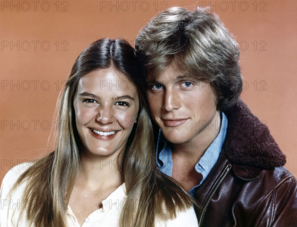 Leigh McCloskey, Cindy Glover, publicity portrait for the TV series, "Married: The First Year", CBS-TV, 1979