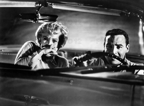 Jana Lund, Harold Lloyd Jr., on-set of the film, "Married Too Young", Headliner Productions, 1962