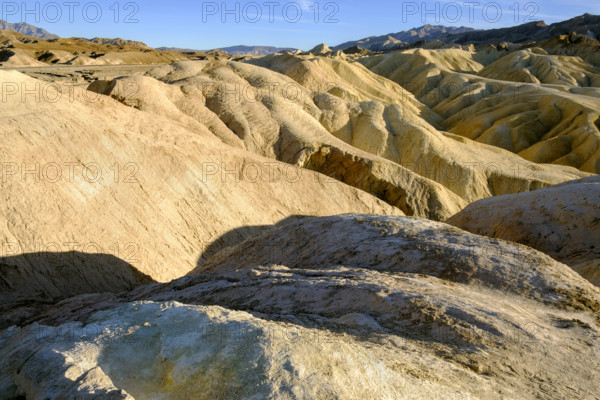 View of rolling foothills from Zabriskie Point, Death Valley, California, USA