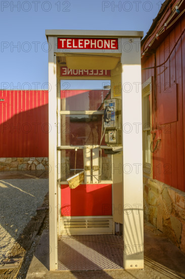 Old Fashioned telephone booth