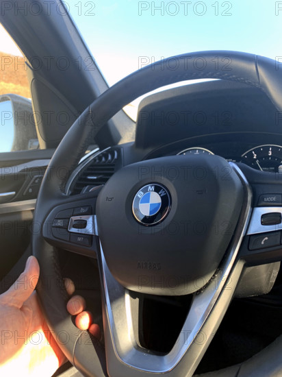 BMW steering wheel