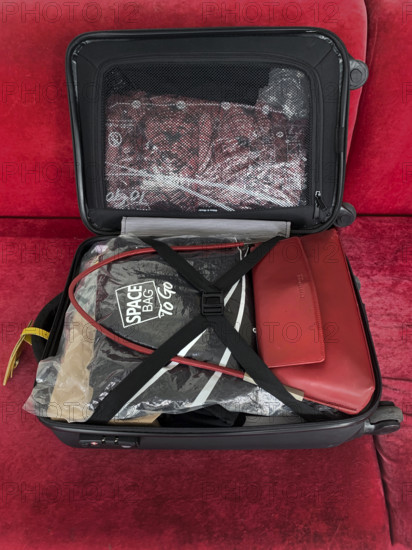 Packed Suitcase