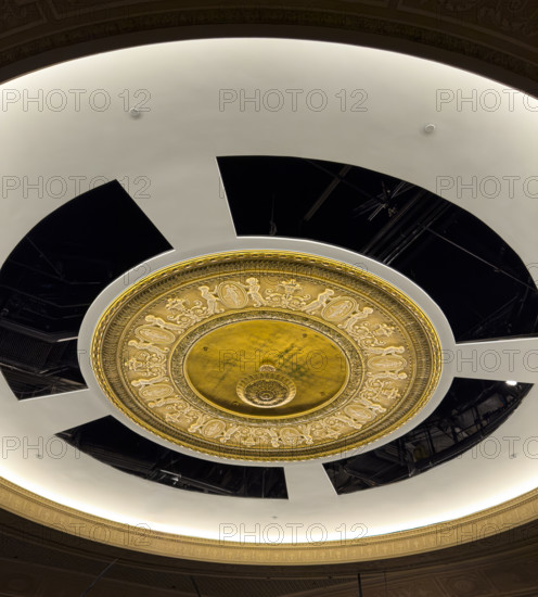 Ceiling detail, The Samuel J. Friedman Theatre, New York City, New York, USA