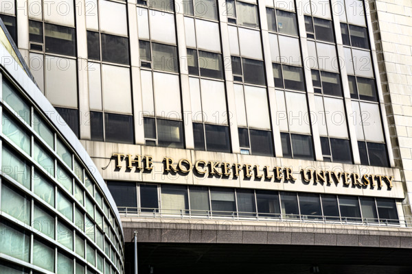 The Rockefeller University, a  private biomedical research and graduate-only university, building exterior, New York City, New York, USA