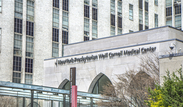 New York-Presbyterian / Weill Cornell Medical Center, building exterior, 525 East 68th Street, New York City, New York, USA