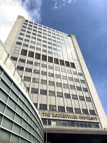 The Rockefeller University, a private biomedical research and graduate-only university, building exterior, New York City, New York, USA