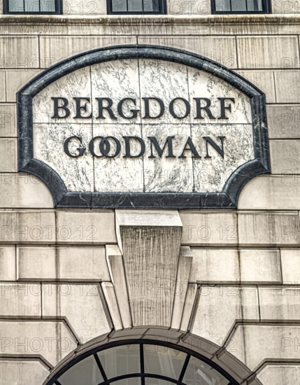 Bergdorf Goodman department store, building exterior, New York City, New York, USA
