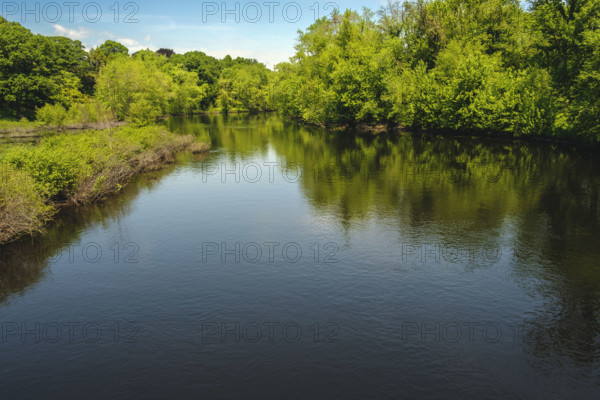 Concord River, Minuteman National Park, Concord, Massachusetts, USA