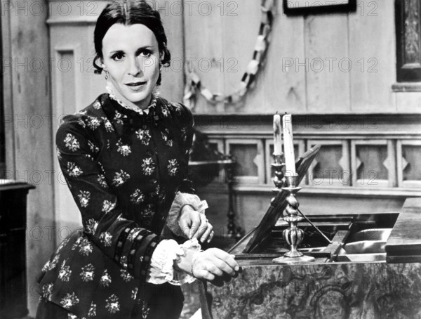 Clair Bloom, on-set of the film, "A Doll's House", directed by Patrick Garland, Anglo-EMI Film Distributors, Paramount Pictures, 1973