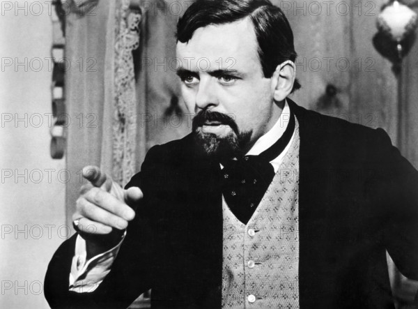 Anthony Hopkins, on-set of the film, "A Doll's House", directed by Patrick Garland, Anglo-EMI Film Distributors, Paramount Pictures, 1973