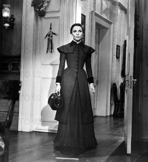 Clair Bloom, on-set of the film, "A Doll's House", directed by Patrick Garland, Anglo-EMI Film Distributors, Paramount Pictures, 1973