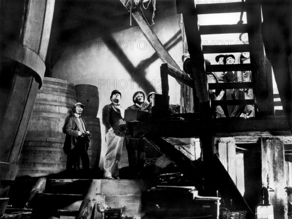 Scene from the German musical film, "The Threepenny Opera", German title: "Die 3 Groschen-Oper", photo by Casparius, 1931