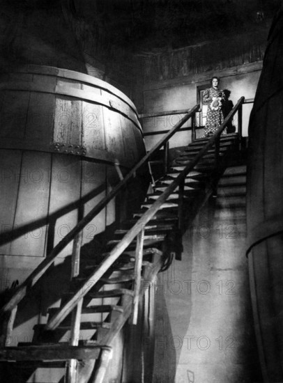 Carola Neher, on-set of the film, "on-set of the German musical film, "The Threepenny Opera", German title: "Die 3 Groschen-Oper", photo by Hans Casparius, Nero-Film, Tobis Filmkunst, Warner Bros. Pictures GmbH, 1931