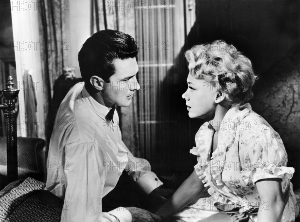 Terence Morgan, Glynis Johns, on-set of the anthology film, "Encore",  segment: "Gigolo and Gigolette", General Film Distributors (UK), Paramount Pictures (US), 1951
