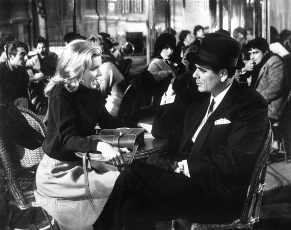Yvette Mimieux, Glenn Ford, on-set of the film, "The Four Horsemen Of The Apocalypse", MGM, 1962
