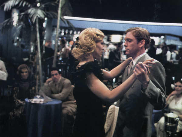 Karen Black, William Atherton, on-set of the film, "The Day Of The Locust", Paramount Pictures, 1975