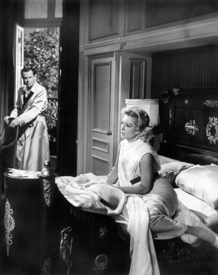 Glenn Ford, Ingrid Thulin, on-set of the film, "The Four Horsemen Of The Apocalypse", MGM, 1962