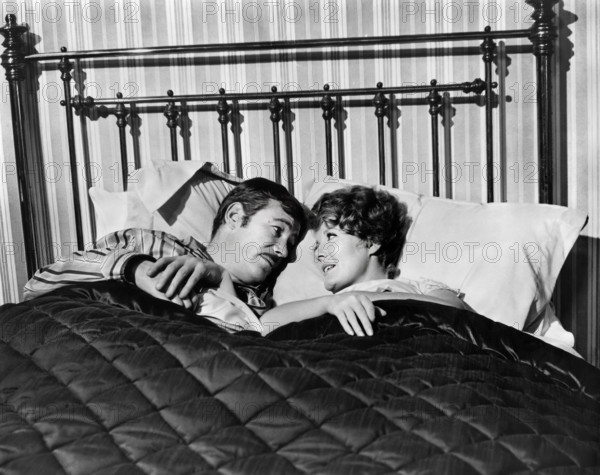 Peter O'Toole, Petula Clark, on-set of the film, "Goodbye, Mr. Chips", MGM, 1969
