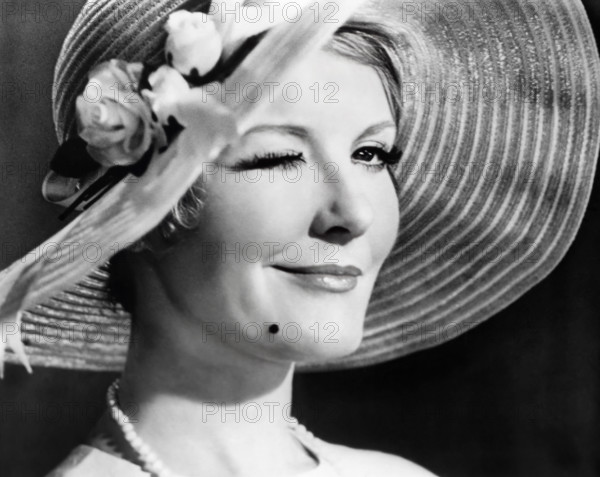 Petula Clark, on-set of the film, "Goodbye, Mr. Chips", MGM, 1969
