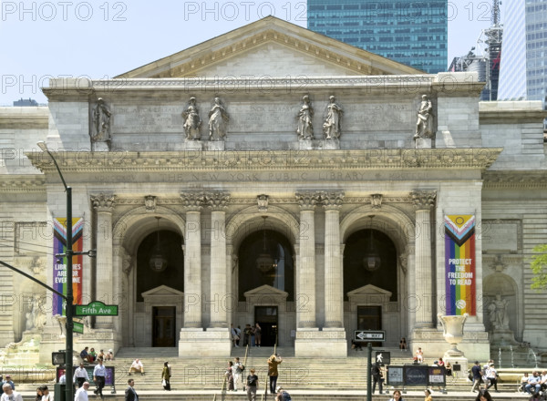 New York Public Library, Fifth Avenue, New York City