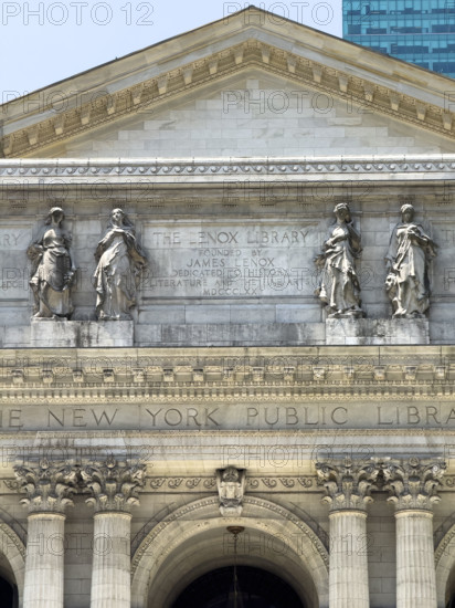 New York Public Library, Fifth Avenue, New York City