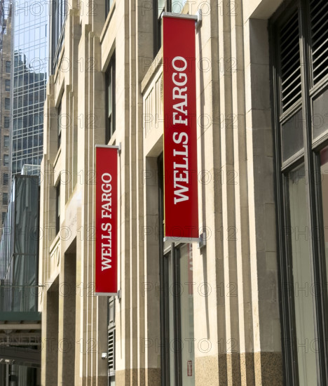 Wells Fargo bank, Manhattan, New York City