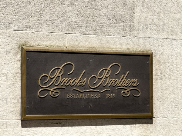 Brooks Brothers retail store, New York City