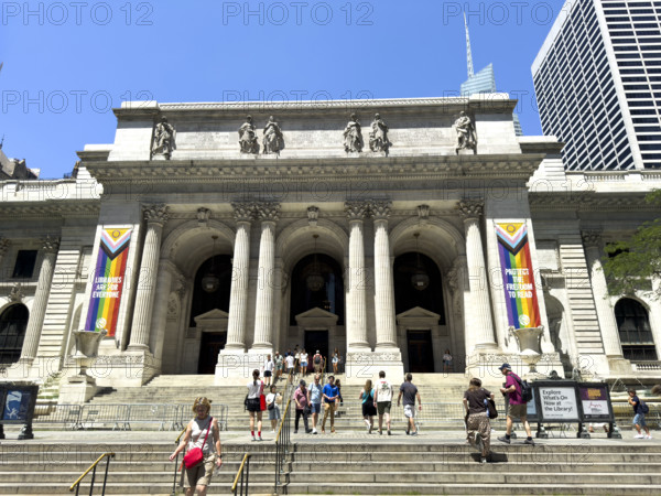 New York Public Library, Fifth Avenue, New York City