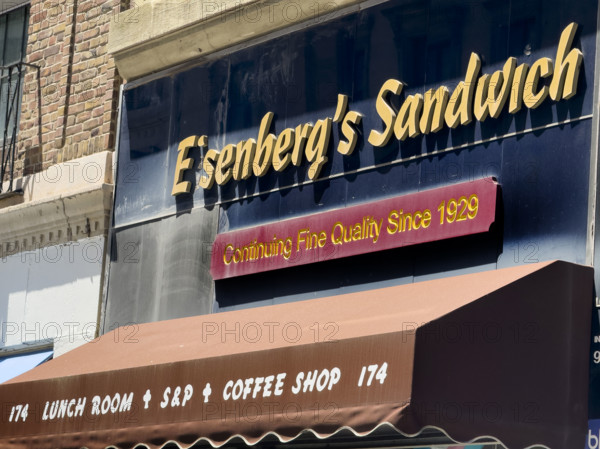 Eisenberg's Sandwich shop, New York City