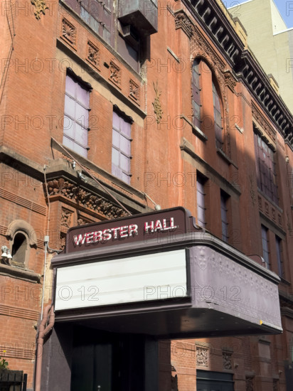 Webster Hall, New York City