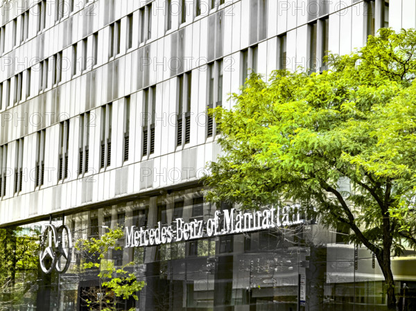 Mercedes Benz car showroom, Manhattan, New York City