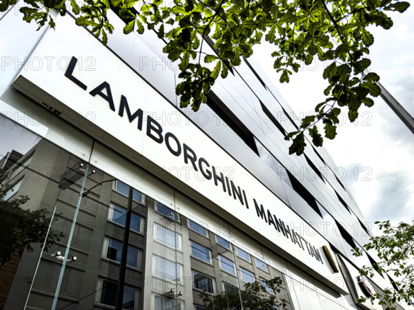 Lamborghini Manhattan car showroom, New York City