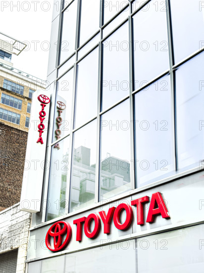 Toyota car showroom, Manhattan, New York City