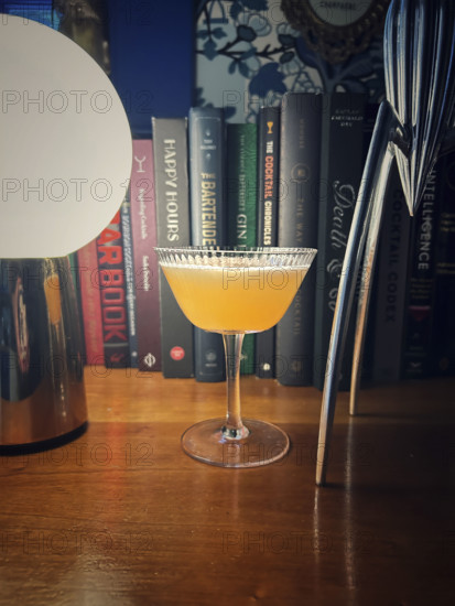 Paper Plane cocktail on home bar
