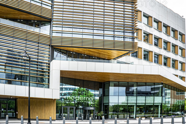 Moderna, office building, Cambridge