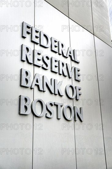 Federal Reserve Bank of Boston, Building exterior detail, Boston