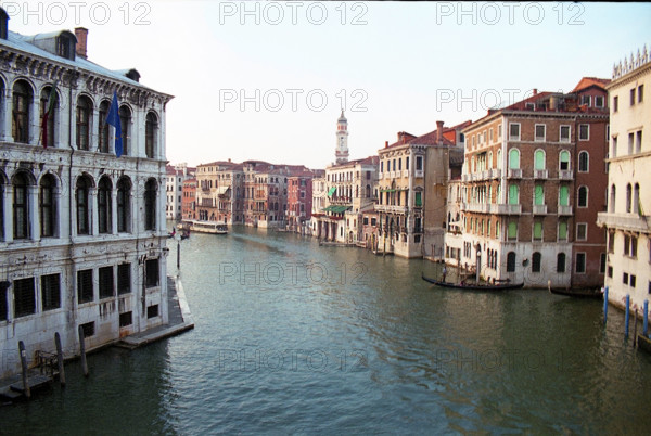 Canal view at dawn, Venice, Italy