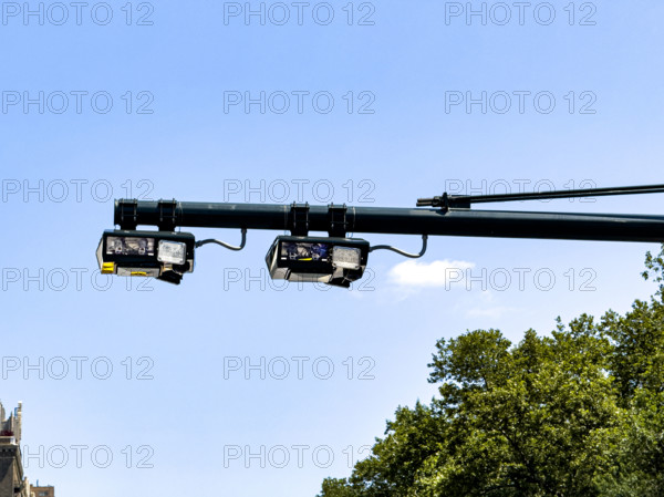 Congestion pricing scanners, Manhattan, New York City, New York, USA