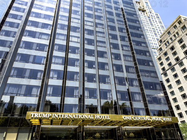 Trump International Hotel, building exterior, One Central Park West, Columbus Circle, Manhattan, New York City, New York, USA