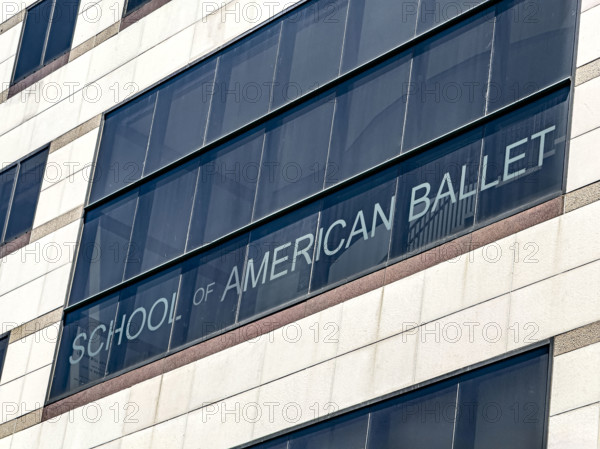 School of American Ballet, Samuel B. & David Rose Building, building exterior, 165 West 65th Street, 70 Lincoln Center Plaza, Manhattan, New York City, New York, USA