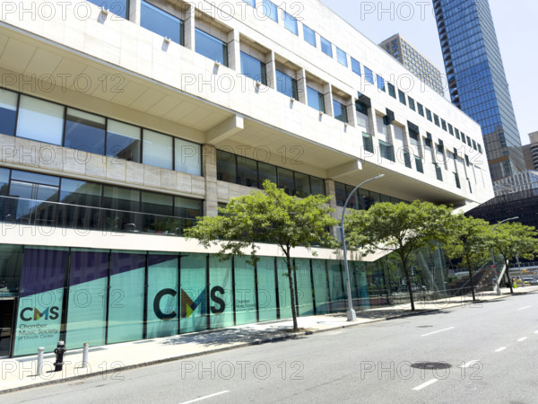CMS Chamber Music Society of Lincoln Center, Irene Diamond Building, building exterior, 70 Lincoln Center Plaza, West 65th Street, Manhattan, New York City, New York, USA