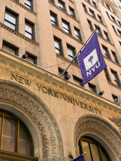 New York University, Henry Kaufman Management Center, building exterior, Greenwich Village, Manhattan, New York City, New York, USA