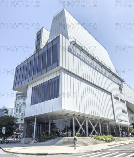 Whitney Museum of American Art, building exterior, 99 Gansevoort Street, Meatpacking District, Manhattan, New York City, New York, USA