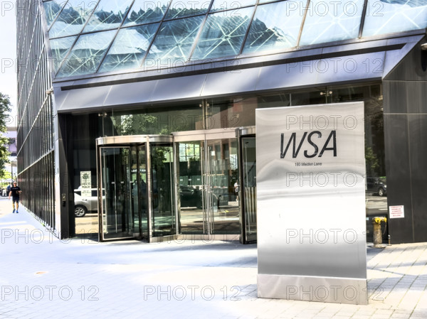 Continental Center, WSA Building, building entrance, 180 Maiden Lane, Financial District, Manhattan, New York City, New York, USA