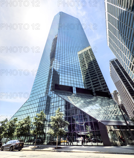 Continental Center, WSA Building, building exterior, low angle view, 180 Maiden Lane, Financial District, Manhattan, New York City, New York, USA