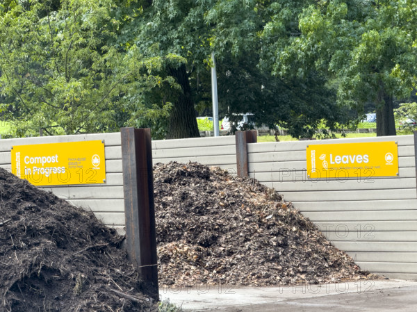 95th Street Compost Compound, Riverside Park Conservancy, Riverside Park, Manhattan, New York City, New York, USA