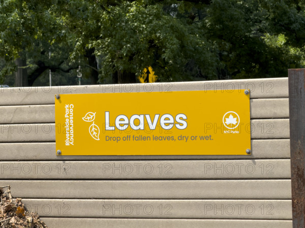 95th Street Compost Compound, Riverside Park Conservancy, Riverside Park, Manhattan, New York City, New York, USA