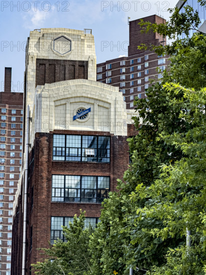 Studebaker Building, Columbia University, building exterior, Manhattanville Campus, 615 West 131st Street, West Harlem, New York City, New York, USA