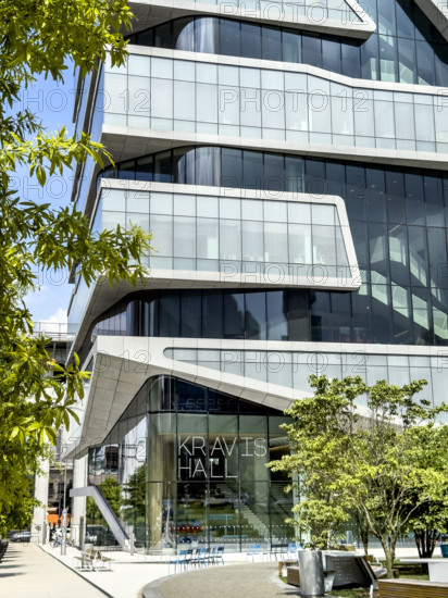 Henry R. Kravis Hall, building exterior, Columbia University Business School, Columbia University, Manhattanville Campus, 665 West 130th Street, West Harlem, Manhattan, New York City, New York, USA